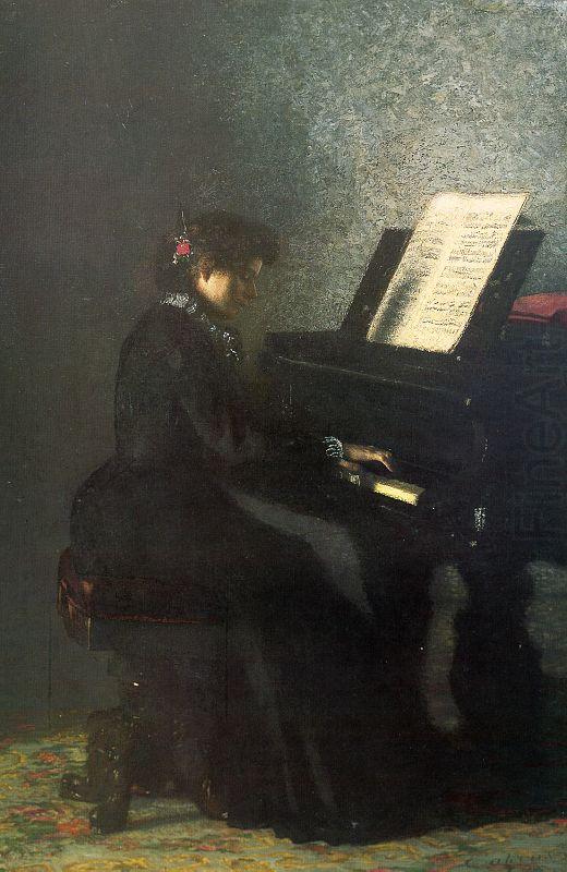 Elizabeth at the Piano, Thomas Eakins